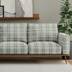 D3537 Oasis fabric upholstered on furniture scene
