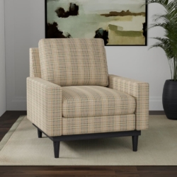 D3542 Rustic fabric upholstered on furniture scene