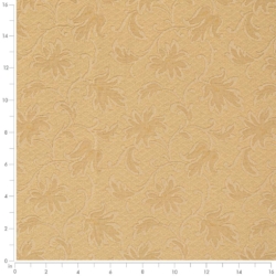 Image of D3550 Gold Floral showing scale of fabric