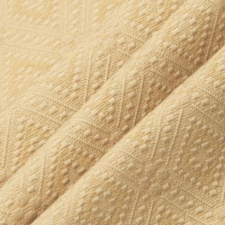 D3558 Gold Diamond Upholstery Fabric Closeup to show texture