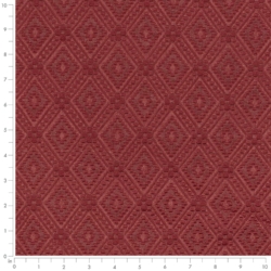 Image of D3561 Red Diamond showing scale of fabric