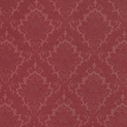 D3567 Red Damask upholstery fabric by the yard full size image
