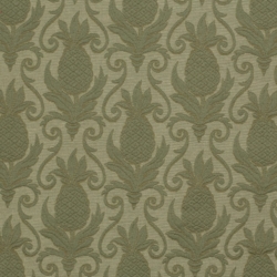D3577 Olive Pineapple upholstery fabric by the yard full size image