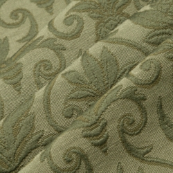 D3577 Olive Pineapple Upholstery Fabric Closeup to show texture