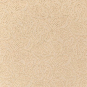 D3580 Cream Paisley upholstery fabric by the yard full size image