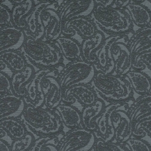 D3582 Indigo Paisley upholstery fabric by the yard full size image