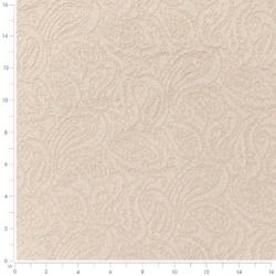 Image of D3583 Pearl Paisley showing scale of fabric