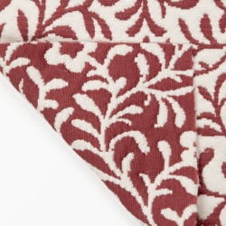 D3595 Ruby Petite Upholstery Fabric Closeup to show texture