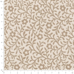 Image of D3599 Tan Petite showing scale of fabric