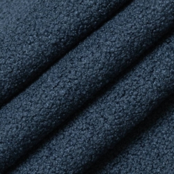 D3617 Indigo Upholstery Fabric Closeup to show texture