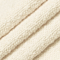 D3637 Ivory Upholstery Fabric Closeup to show texture