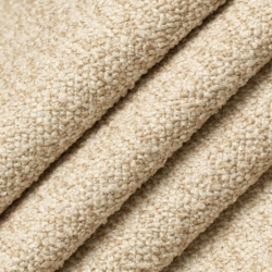 D3653 Sand Upholstery Fabric Closeup to show texture