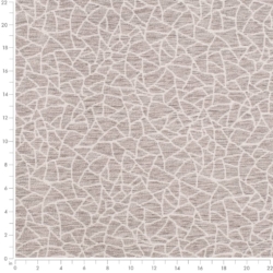Image of D3751 Chrome showing scale of fabric