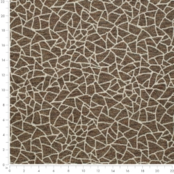 Image of D3752 Chestnut showing scale of fabric