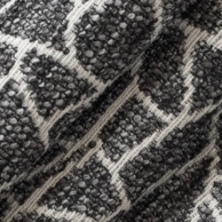 D3753 Graphite Upholstery Fabric Closeup to show texture