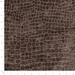 Image of D3767 Chocolate showing scale of fabric