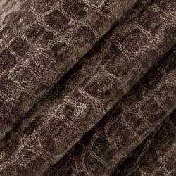 D3767 Chocolate Upholstery Fabric Closeup to show texture