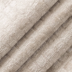 D3768 Cream Upholstery Fabric Closeup to show texture