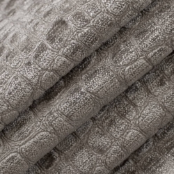 D3769 Dove Upholstery Fabric Closeup to show texture