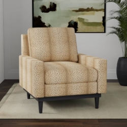 D3781 Goldenrod fabric upholstered on furniture scene