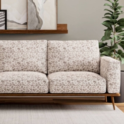 D3787 Stone fabric upholstered on furniture scene