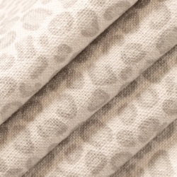 D3788 Ivory Upholstery Fabric Closeup to show texture