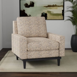 D3795 Pebble fabric upholstered on furniture scene