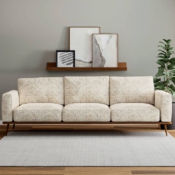 D3798 Caramel fabric upholstered on furniture scene