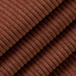 D3868 Rust Upholstery Fabric Closeup to show texture