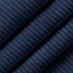 D3874 Indigo Upholstery Fabric Closeup to show texture