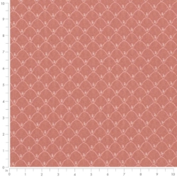 Image of D4024 Rose Annie showing scale of fabric