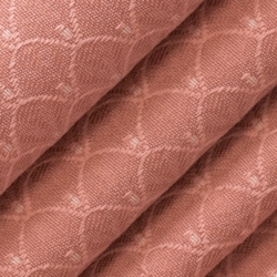 D4024 Rose Annie Upholstery Fabric Closeup to show texture
