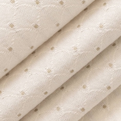 D4026 Ivory Annie Upholstery Fabric Closeup to show texture