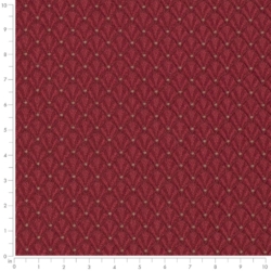 Image of D4029 Garnet Annie showing scale of fabric