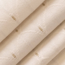 D4034 Ivory Olivia Upholstery Fabric Closeup to show texture