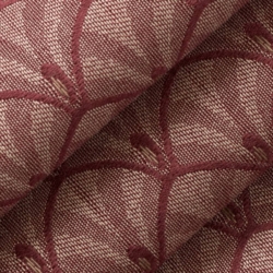D4035 Garnet Olivia Upholstery Fabric Closeup to show texture