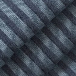 D4045 Navy Polly Upholstery Fabric Closeup to show texture