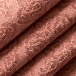 D4048 Rose Elsa Upholstery Fabric Closeup to show texture