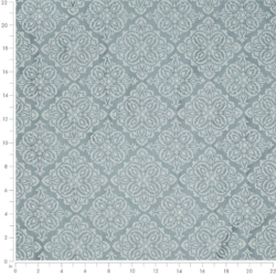 Image of D4051 Azure Elsa showing scale of fabric