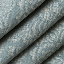 D4051 Azure Elsa Upholstery Fabric Closeup to show texture