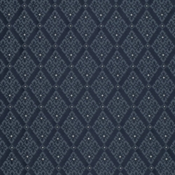 D4060 Navy Lily upholstery fabric by the yard full size image