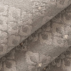 D4063 Sage Lily Upholstery Fabric Closeup to show texture