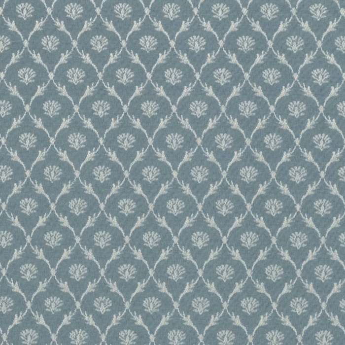 D4067 Azure Nina upholstery fabric by the yard full size image