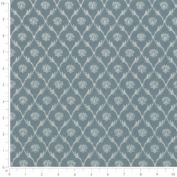Image of D4067 Azure Nina showing scale of fabric