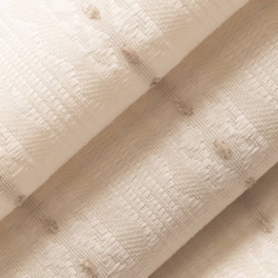 D4074 Ivory Mona Upholstery Fabric Closeup to show texture