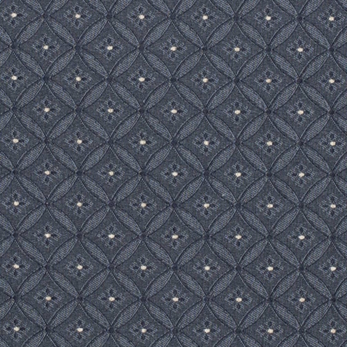 D4084 Navy Bria upholstery fabric by the yard full size image