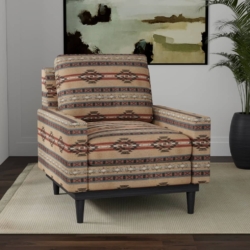 D4098 Copper fabric upholstered on furniture scene