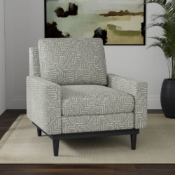 D4102 Silver fabric upholstered on furniture scene