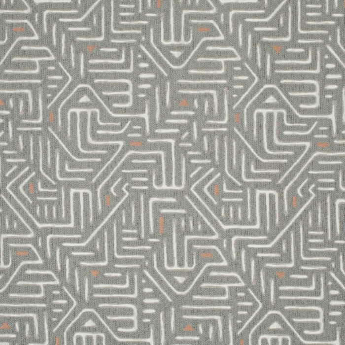 D4102 Silver upholstery fabric by the yard full size image