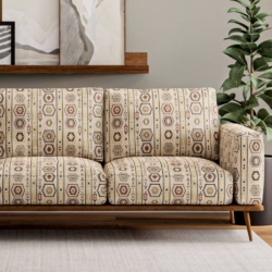 D4108 Sagebrush fabric upholstered on furniture scene